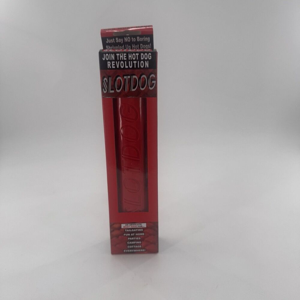 Slotdog Hot Dog Slicing Tool Cutter. New In Box BBQ Tailgating Fast Shipping